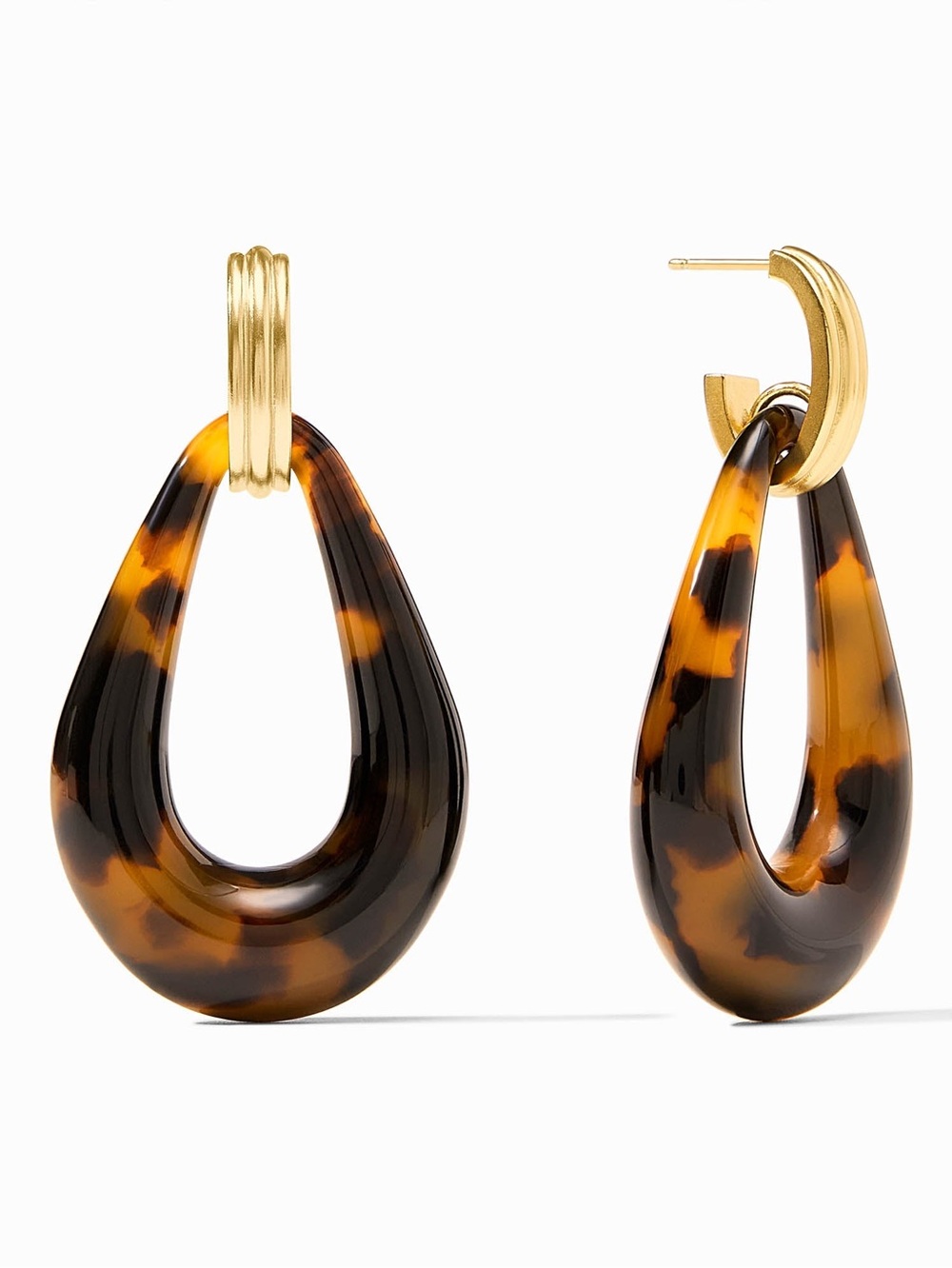 NWOT Julie Vos Doorknocker Earring